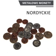 Metalowe Monety - Nordyckie (zestaw 24 monet) Monety Rebel