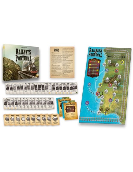 Railways of Portugal (Kickstarter edition) Crowdfunding Eagle Games