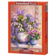 Puzzle 1500 el. Kwiaty Bzu Malarstwo Castorland