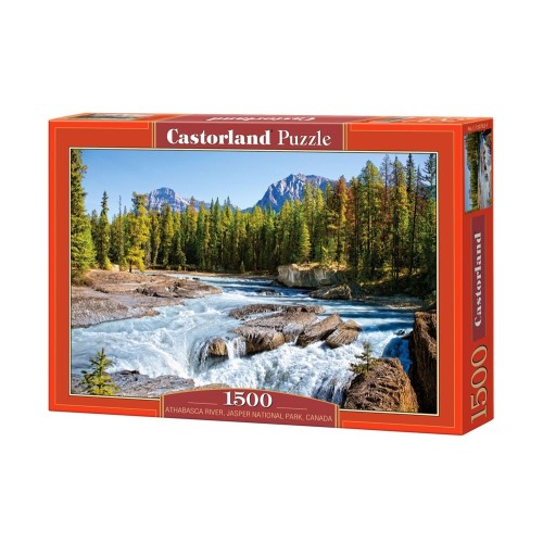 Puzzle 1500 el. Rzeka Athabaska - Kanada Pejzaże Castorland