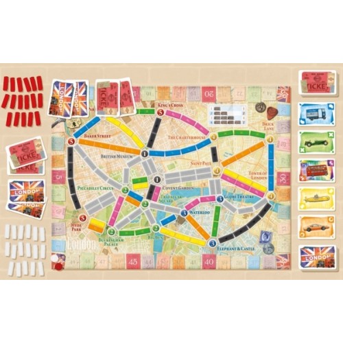 Wsiąść do Pociągu: Londyn Rodzinne Rebel