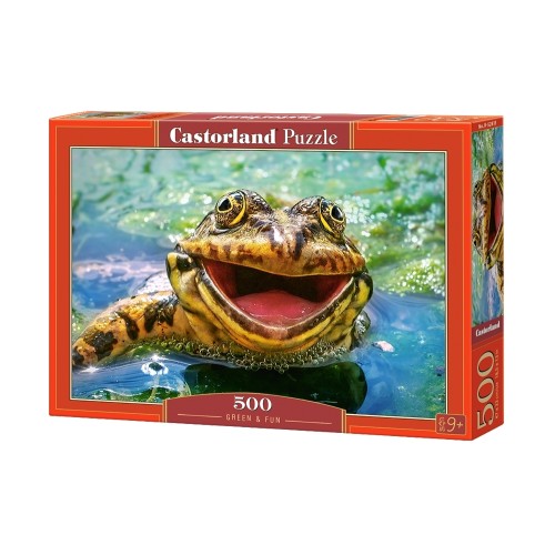 Puzzle 500 el. Green & Fun Zwierzęta Castorland