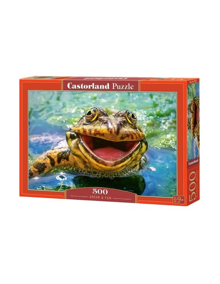 Puzzle 500 el. Green & Fun Zwierzęta Castorland
