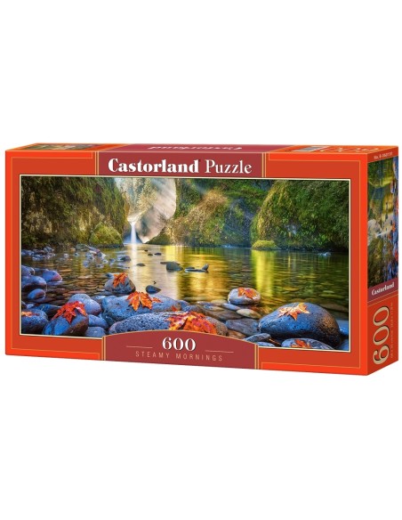 Puzzle 600 el. Steamy Mornings Pejzaże Castorland