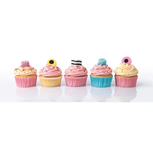 Puzzle 1000 el. Licorice Cupcakes - Panorama High Quality Collection Panorama Clementoni