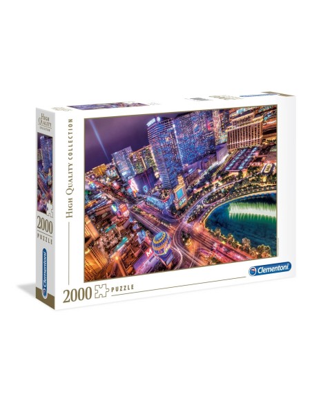 Puzzle 2000 el. Las Vegas - High Quality Collection High Quality Collection Clementoni