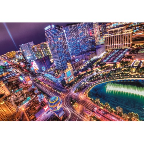 Puzzle 2000 el. Las Vegas - High Quality Collection High Quality Collection Clementoni