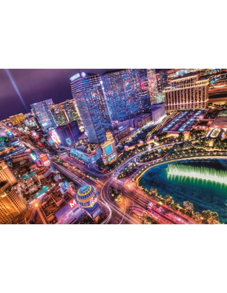 Puzzle 2000 el. Las Vegas - High Quality Collection High Quality Collection Clementoni