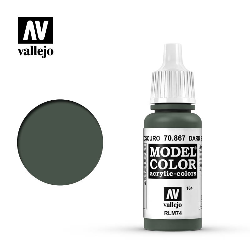Farba Vallejo Model Color 157 - 904-17 ml. Dark Blue Grey