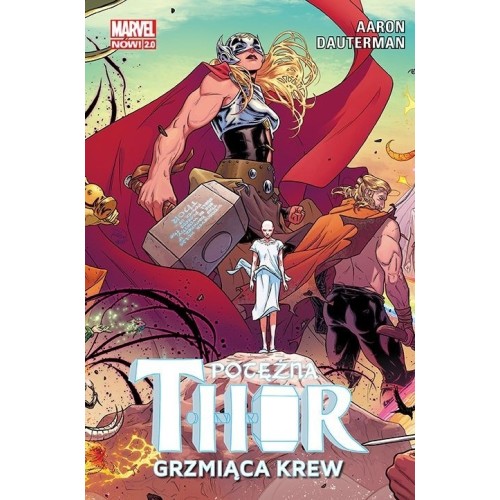 Potężna Thor - 1 - Grzmiąca krew Komiksy z uniwersum Marvela Egmont
