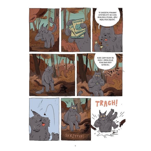 Bardzo dzika opowieść T.1 Las złamanych serc Komiksy dla dzieci i młodzieży Kultura Gniewu