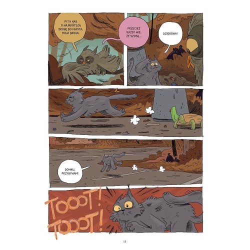 Bardzo dzika opowieść T.1 Las złamanych serc Komiksy dla dzieci i młodzieży Kultura Gniewu