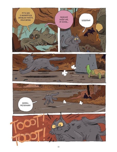 Bardzo dzika opowieść T.1 Las złamanych serc Komiksy dla dzieci i młodzieży Kultura Gniewu