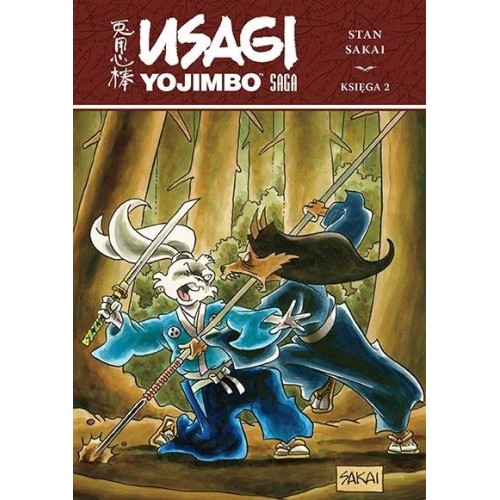 Usagi Yojimbo Saga. Księga 2 Komiksy fantasy Egmont