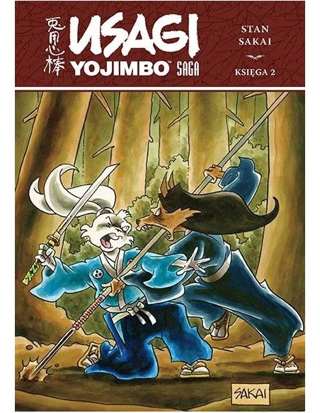Usagi Yojimbo Saga. Księga 2 Komiksy fantasy Egmont