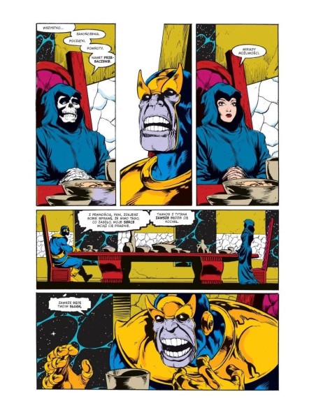 Wojna nieskończoności Komiksy z uniwersum Marvela Egmont