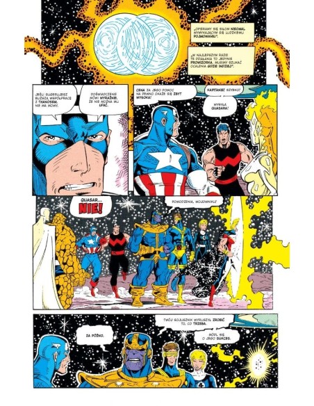 Wojna nieskończoności Komiksy z uniwersum Marvela Egmont