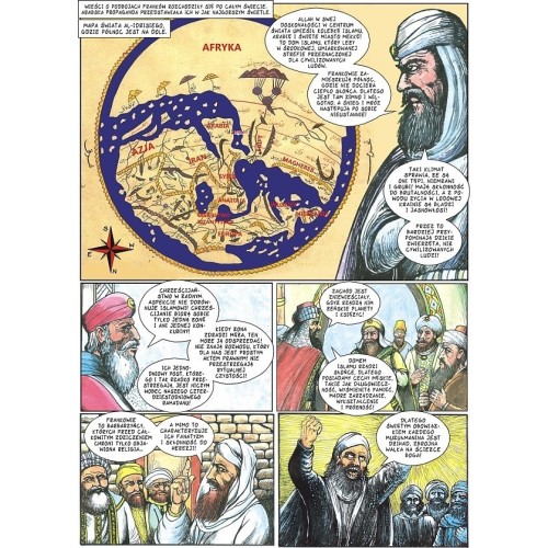 Saladyn i Ryszard Lwie Serce Komiksy historyczne Kameleon