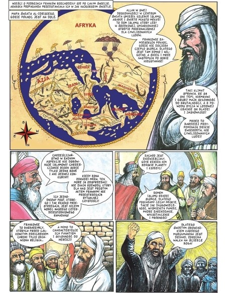 Saladyn i Ryszard Lwie Serce Komiksy historyczne Kameleon