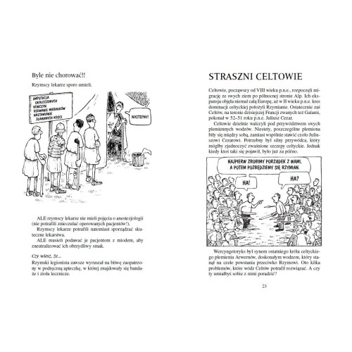 Ci wredni Rzymianie. Strrraszna historia Książki dla młodzieży  Egmont