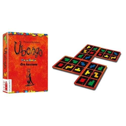 Ubongo - gra karciana Dla dzieci Egmont