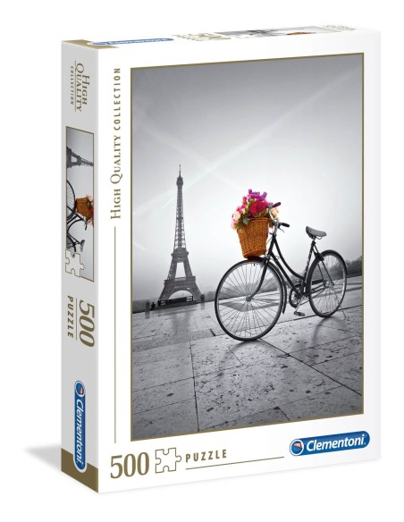Puzzle 500 el. Romantic promenade in Paris - High Quality Collection High Quality Collection Clementoni