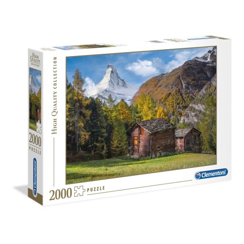 Puzzle 2000 el. Fascination with Matterhorn - High Quality Collection High Quality Collection Clementoni