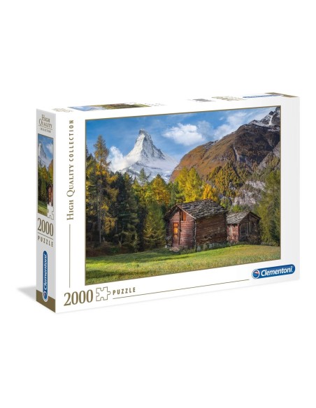 Puzzle 2000 el. Fascination with Matterhorn - High Quality Collection High Quality Collection Clementoni