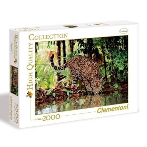 Puzzle 2000 el. Leopard - High Quality Collection High Quality Collection Clementoni
