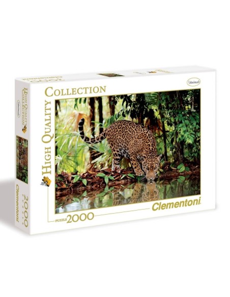 Puzzle 2000 el. Leopard - High Quality Collection High Quality Collection Clementoni