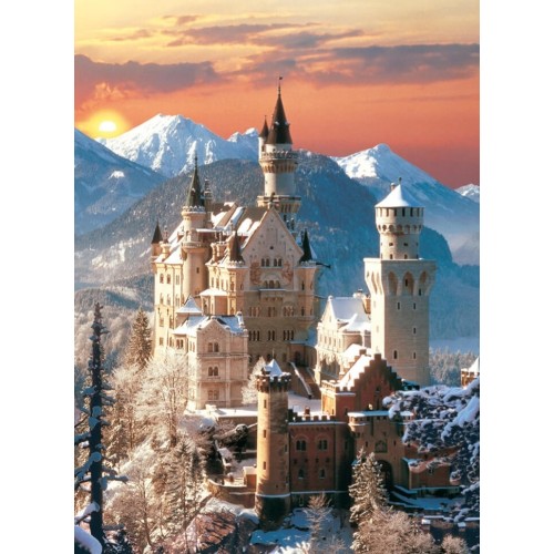 Puzzle 1500 el. Neuschwanstein - High Quality Collection High Quality Collection Clementoni Puzzle 1500 el. Neuschwanstein - High Quality Collection High Quality Collection Clementoni