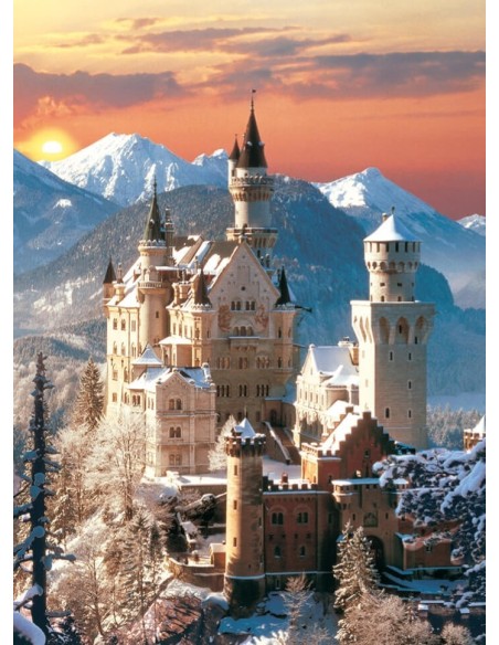 Puzzle 1500 el. Neuschwanstein - High Quality Collection High Quality Collection Clementoni Puzzle 1500 el. Neuschwanstein - High Quality Collection High Quality Collection Clementoni