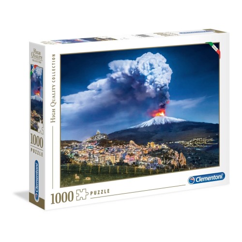Puzzle 1000 el. Etna - High Quality Collection High Quality Collection Clementoni