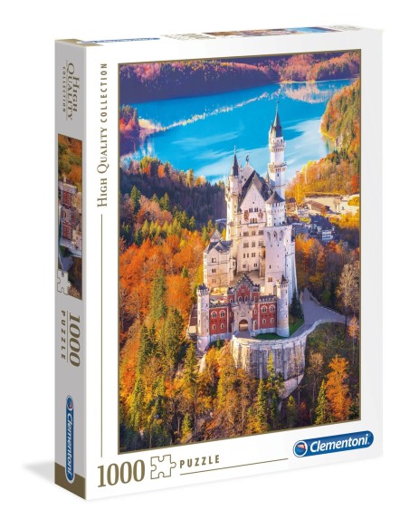 Puzzle 1000 el. Neuschwanstein - High Quality Collection High Quality Collection Clementoni