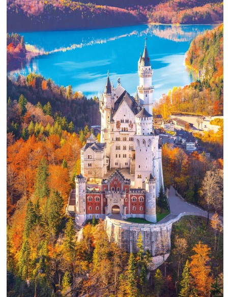 Puzzle 1000 el. Neuschwanstein - High Quality Collection High Quality Collection Clementoni