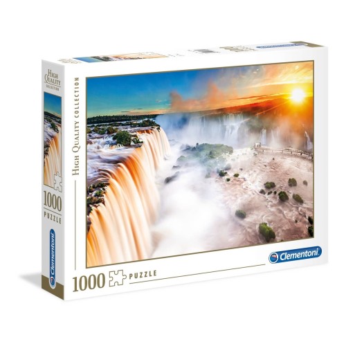 Puzzle 1000 el. Wodospad - High Quality Collection High Quality Collection Clementoni