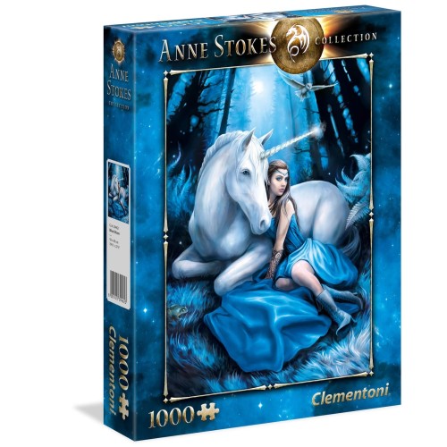 Puzzle 1000 el. Blue Moon - Anne Stokes Collection Anne Stokes Collection Clementoni