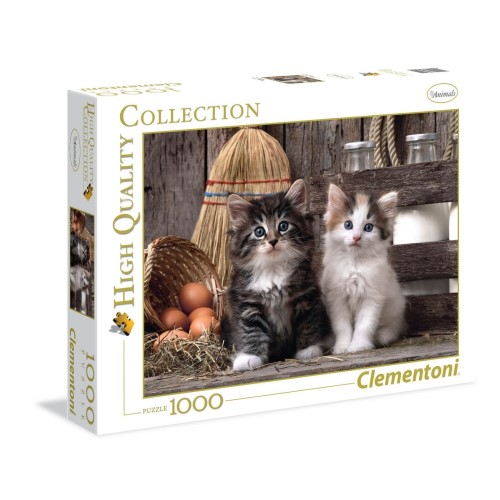 Puzzle 1000 el. Lovely kittens - High Quality Collection High Quality Collection Clementoni