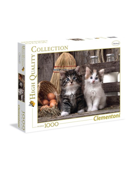 Puzzle 1000 el. Lovely kittens - High Quality Collection High Quality Collection Clementoni