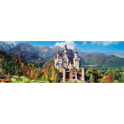 Puzzle 1000 el. Neuschwanstein - Panorama High Quality Collection Panorama Clementoni