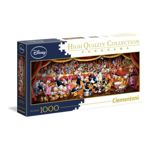 Puzzle 1000 el. Disney Orchestra - Panorama High Quality Collection Panorama Clementoni