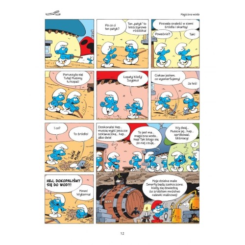 Z życia Smerfów. Tom 8 Komiksy dla dzieci i młodzieży Egmont