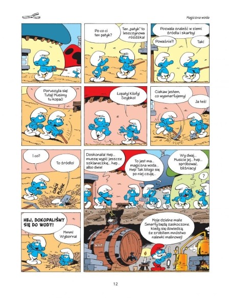 Z życia Smerfów. Tom 8 Komiksy dla dzieci i młodzieży Egmont