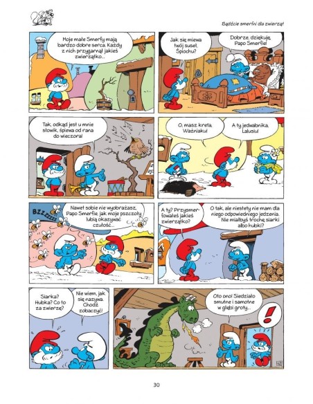 Z życia Smerfów. Tom 8 Komiksy dla dzieci i młodzieży Egmont