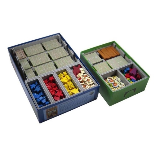 Folded Space: organizer do gry Carcassonne Inserty - Folded Space Folded Space