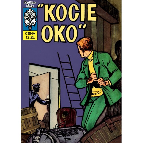 Kapitan Żbik: Kocie oko t.15 Komiksy kryminalne Ongrys