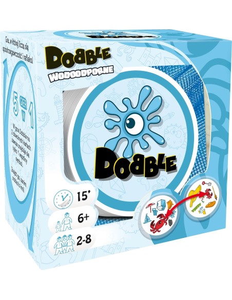Dobble Wodoodporne Gry dla Dzieci Rebel