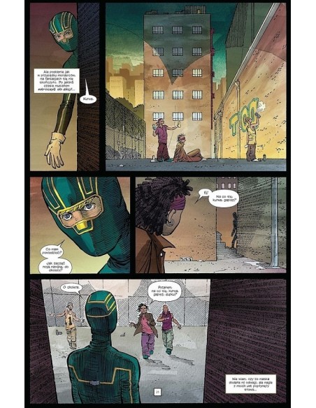Kick-Ass 1 Komiksy fantasy Mucha Comics