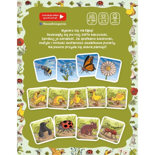 Na łące Dla dzieci Nasza Księgarnia