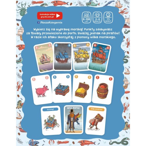 Wilk morski Dla dzieci Nasza Księgarnia